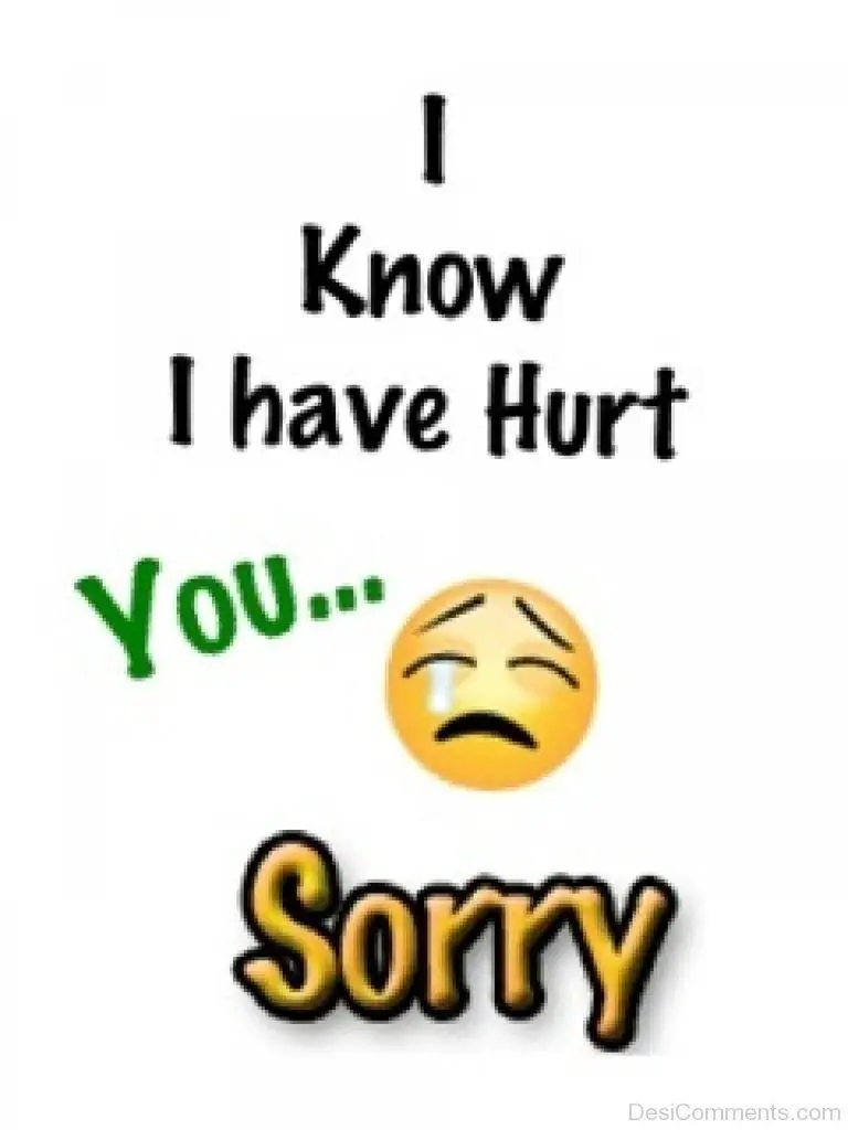sorry text messages to my love for hurting her